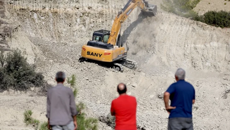 Mersin Mut’ta yapımı başlanan göletle tarımsal alanlar sulanacak