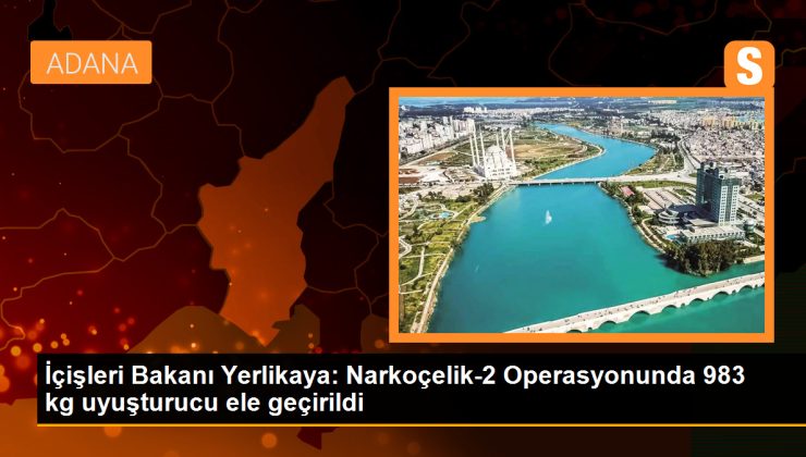 Narkoçelik-2 Operasyonlarında 983 kg Uyuşturucu Madde Ele Geçirildi