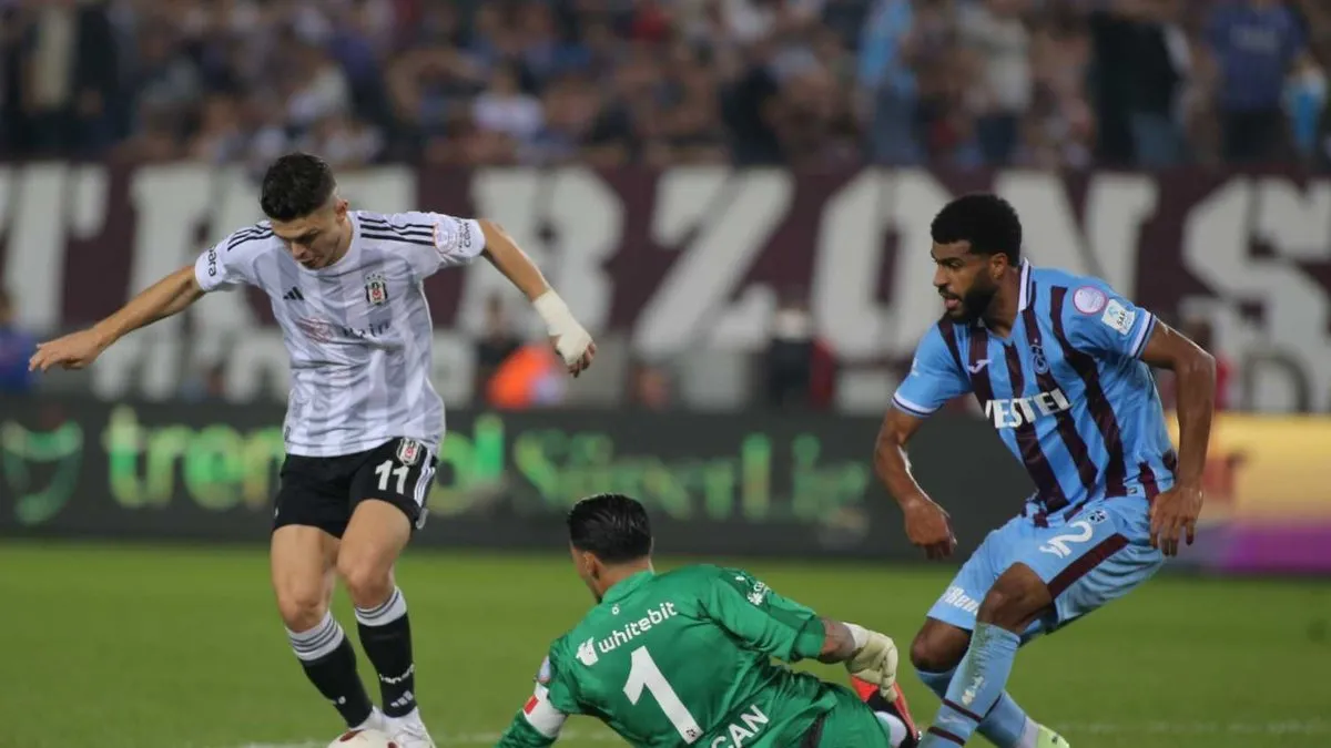 Trabzonspor ile Beşiktaş, Süper Lig’de 103’üncü randevuda