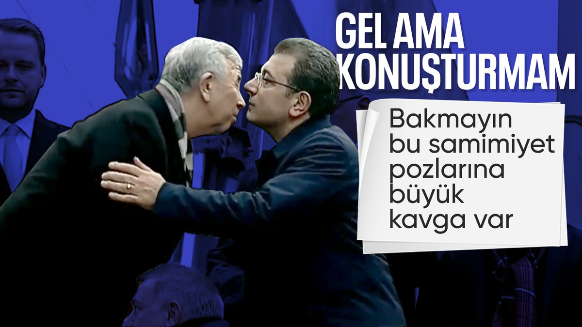 CHP’nin Beşiktaş’ta düzenlediği mitingde Mansur Yavaş konuşturulmadı